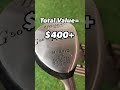 To make any $$$ flipping golf clubs you need to really know your stuff #golfclub