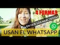 4 formas en que usan el Whatsapp los narcisistas