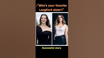 "Katherine & Josephine Langford | Beauty, Talent & Sister Vibes!#hollywood#love#sister#debut#netflix