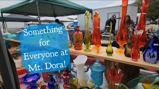 Visiting Mt. Dora, Florida for the First Time! - Renningers Vintage Antique Center - Shop Along w Me