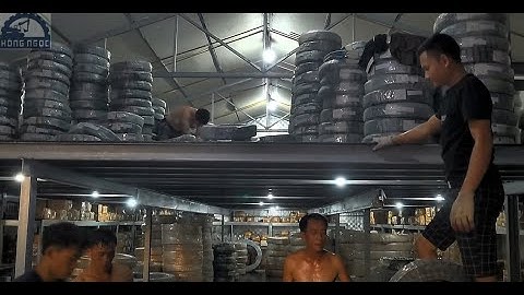Toàn Cảnh hạ Cont 40 feet ống thủy lực.