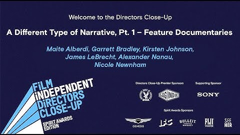 Directors Close-Up | Day Three, Part One - recap | Documentary Features