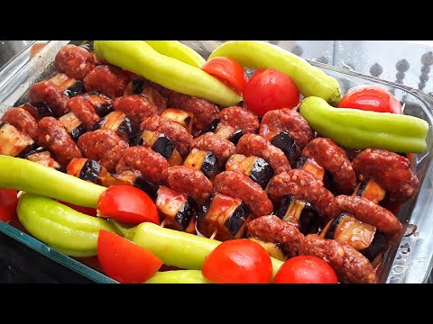 Video: Kebab Met Aubergine