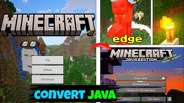 Top😍 7 mods convert MCPE to Minecraft java edition ||| java mods 
