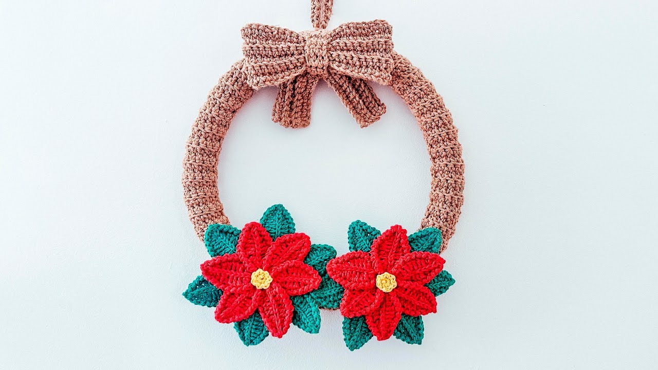 Guirlanda de Natal em Crochê | EuroRoma