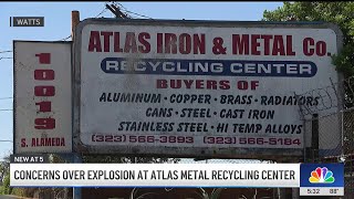 Watts community fed up with metal recycling company next to school