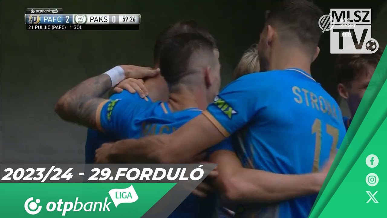 Puljic Jakov gólja a Puskás Akadémia FC – Paksi FC mérkőzésen