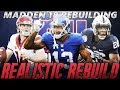 Madden 18 Connected Franchise | New York Giants Realistic Rebuild | GIANTS DRAFT SAQUON BARKLEY!