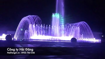 Nhạc nước VSIP Vinh Nghệ An và đài phun nước nghệ thuật musical fountain show