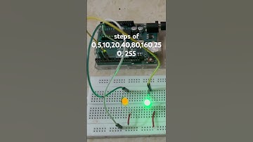 analogWrite #led #arduinouno #arduinoproject #maker