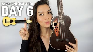 картинка: ДЕНЬ 6 — АККОРДЫ ОДНИМ ПАЛЬЦЕМ — 30-ДНЕВНЫЙ ЧЕЛЛЕНДЖ UKE