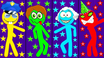 Stickman Party All Random Funny MINIGAMES 1 2 3 4 Player Games 2022 Gameplay
