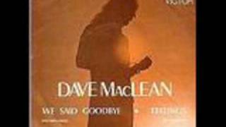 Dave Maclean-Porque nos dijimos adios(Version completa) chords