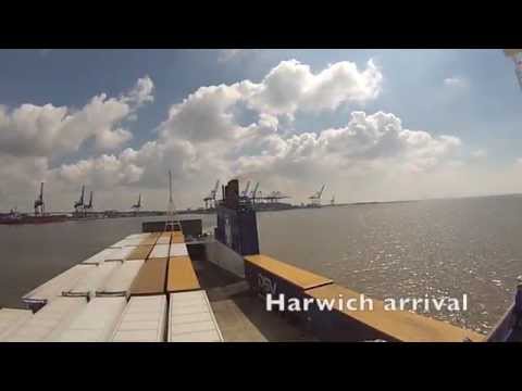 Sirena Seaways sidste tur på Esbjerg Harwich ruten 29 september 2014 Sirena Seaways sidste tur på Esbjerg Harwich ruten 29 september 2014
