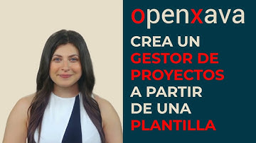 Crea una aplicación de gestión de proyectos Java en unos pocos minutos usando una plantilla OpenXava