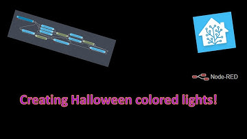 Node-RED | Creating Halloween Colored Lights!