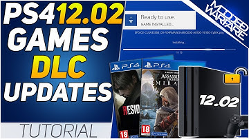 Installing PS4 Games, DLC & Updates on the 12.02 Jailbreak!