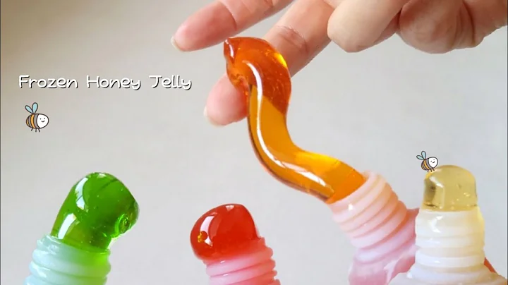 Frozen Honey Jelly Recipe 🍯🍯🍯