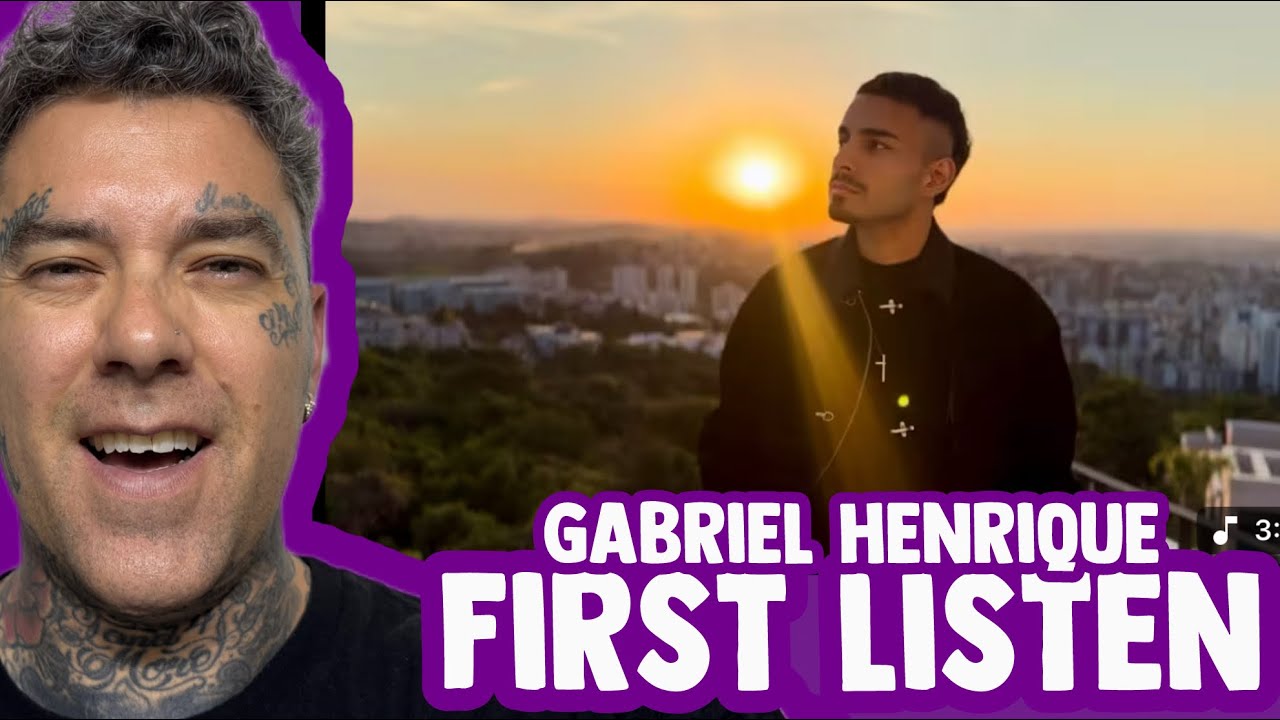 Rapper FIRST TIME REACTION to GABRIEL HENRIQUE “Fix You”