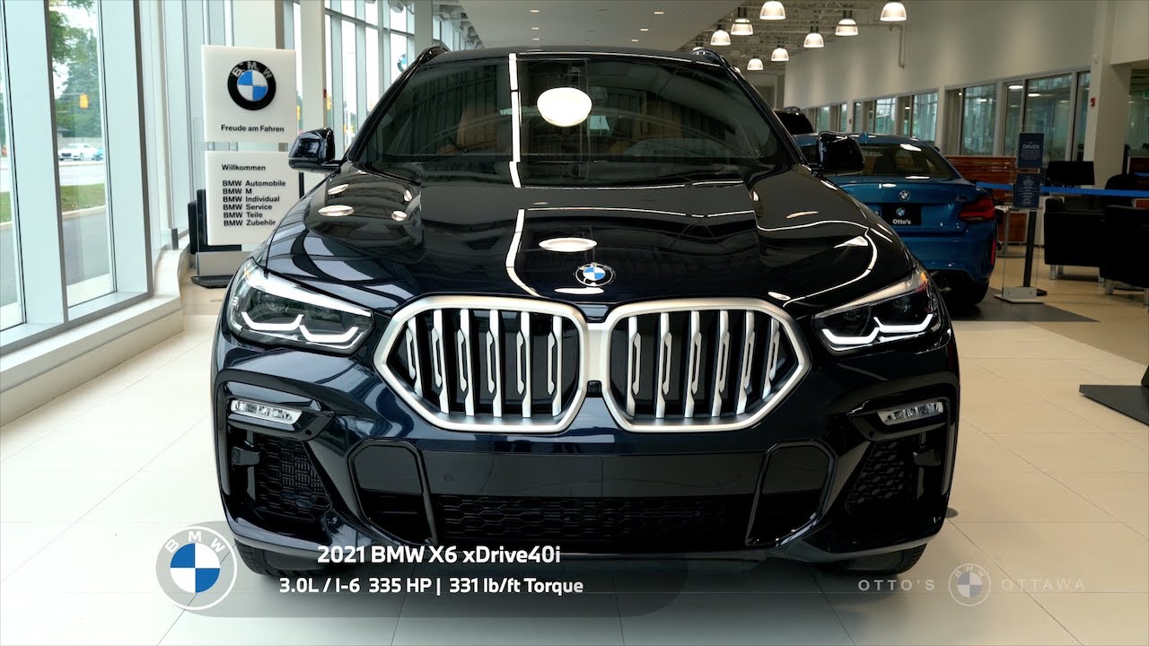 2021 BMW X6 xDrive40i at Otto's BMW Ottawa 