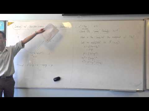 Locus w/ Restrictions on the Domain: Example