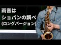 雨音はショパンの調べ(ロングバージョン) 小林麻美 サックスカバー