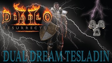 Strongest Melee in D2R? Holy Shock/Tesladin/Dual Dream Paladin Build Guide & Gameplay - LANFEAR D2