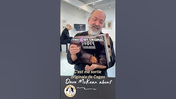 👶 Still my BABY ! Dave McKean on his Masterpiece Cages & on Master Storyteller José Muñoz 👨‍🎨🎨