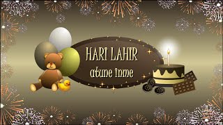 Hari Lahir (My Happy Birthday Song)