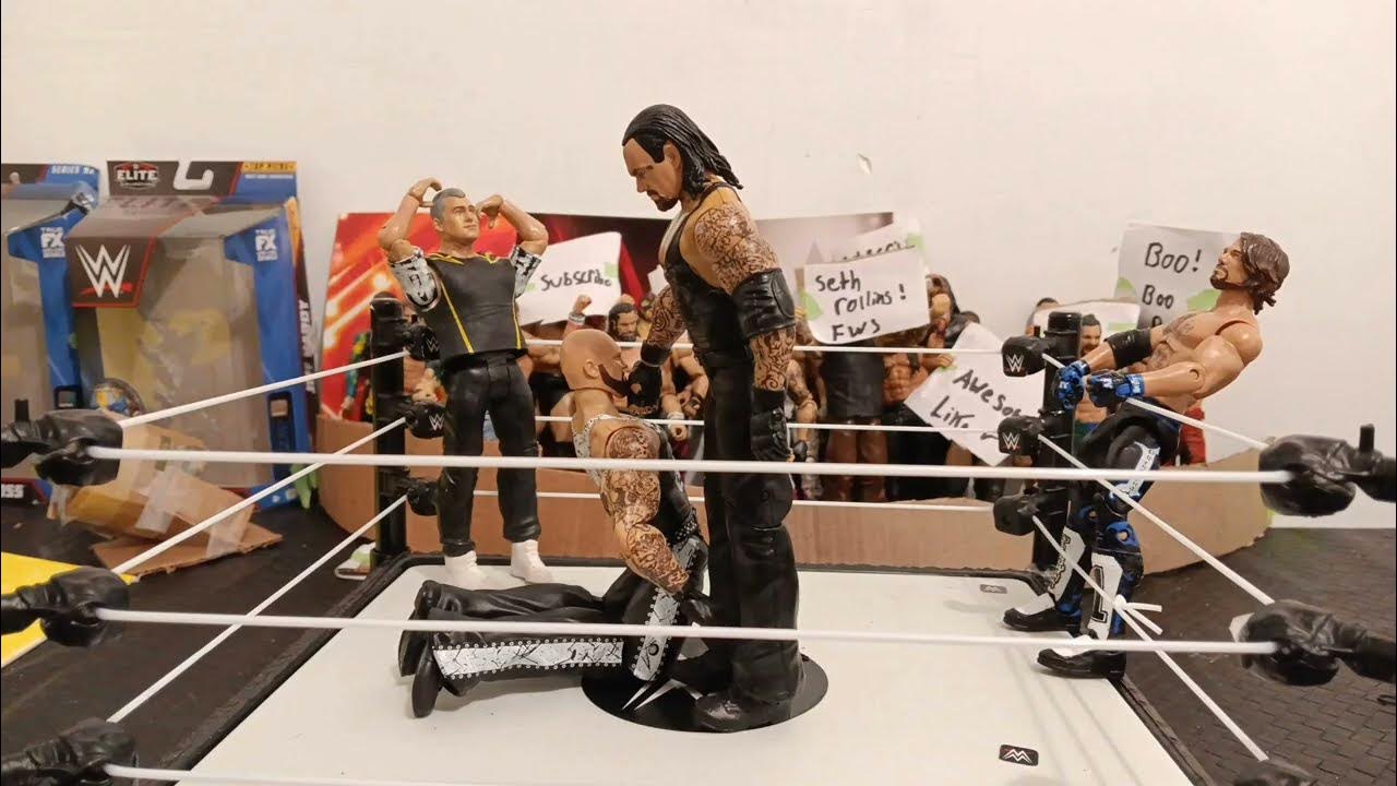 Wwe action figure stop motion moves 3 YouTube