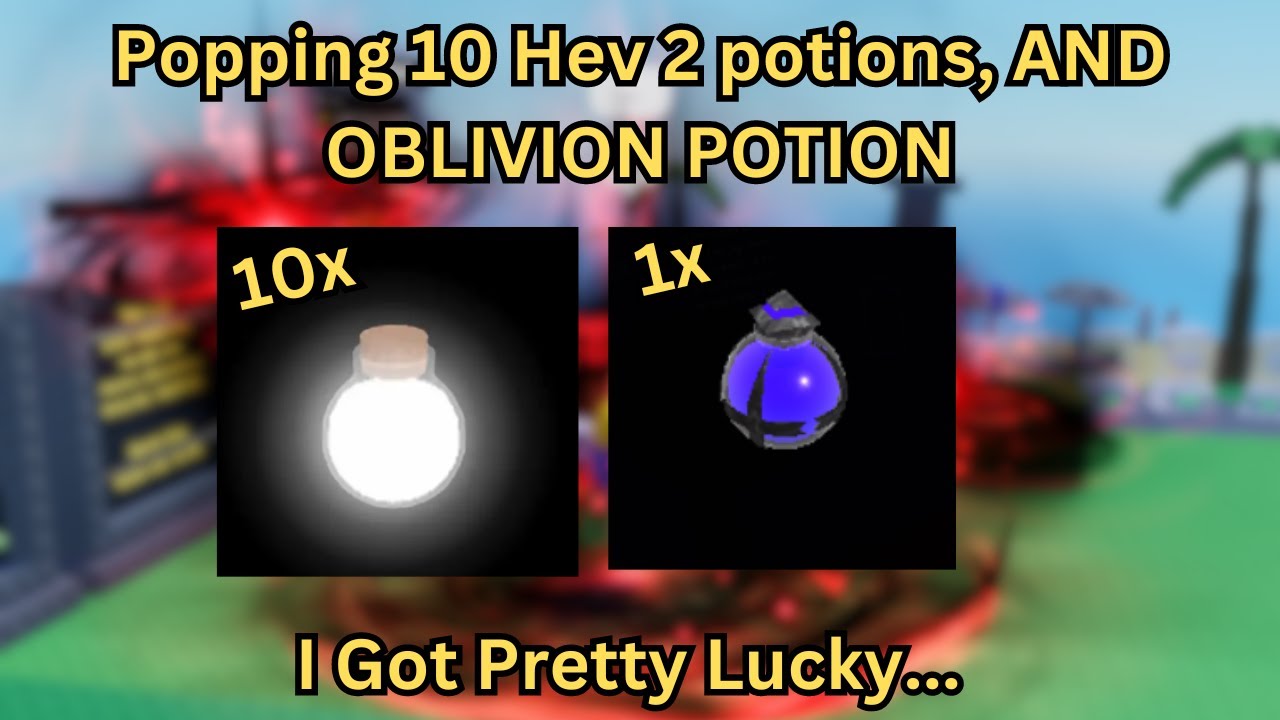 Potion Rng White Popping 10x Heavenly 2 potions...AND OBLIVION POTION IN SOLS RNG (I got ...