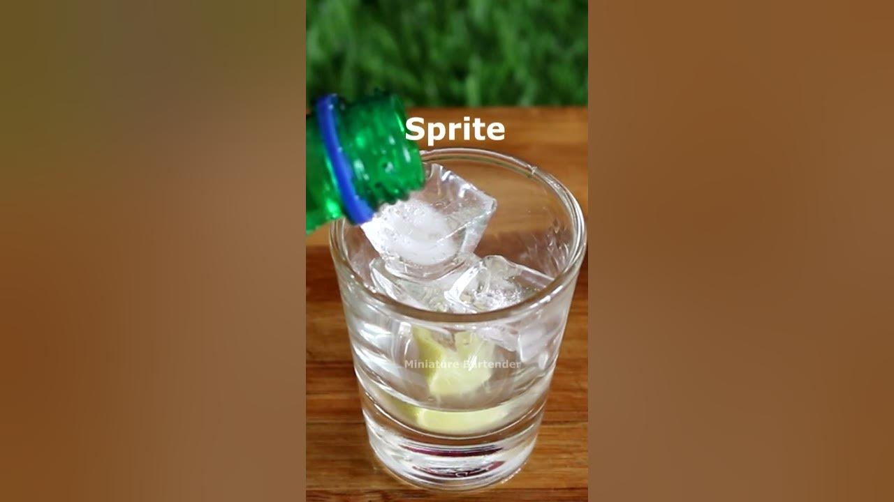 The BEST Bacardi with Sprite Cocktail Recipe YouTube