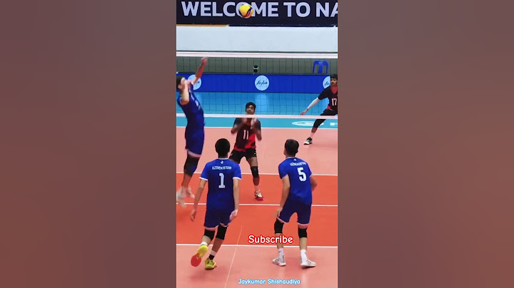 "India ne roka Uzbekistan ka reverse sweep! | U16 Volleyball Thriller in Thailand 🇮🇳🏐"#volleyball#1k