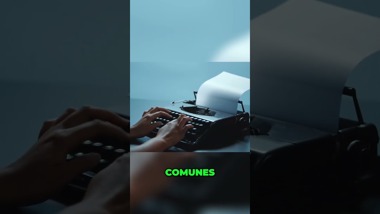 Así era la PRIMERA MÁQUINA DE ESCRIBIR (QWERTY) 😨 