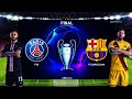 PES 2020 - PSG vs Barcelona - UEFA Champions League Final UCL - Gameplay PC - Neymar vs Messi