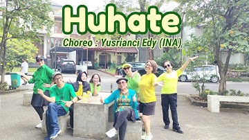 Huhate - Line Dance (Choreo : Yusrianci Edy (INA). Demo by Senior TPR💞