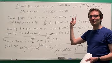 ECE 205 - 09 Linear First Order differential equations