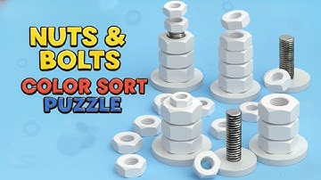 Nut Sort ASMR | Relaxing Gameplay| MSA games official