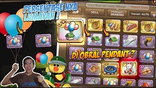 line get rich shining balloon villa asekk obral pendant sebelum lebaran