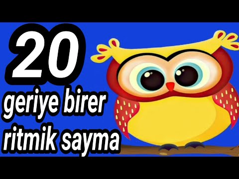 20 DEN GERİYE 1 ER RİTMİK SAYMA BOL tekrarlı