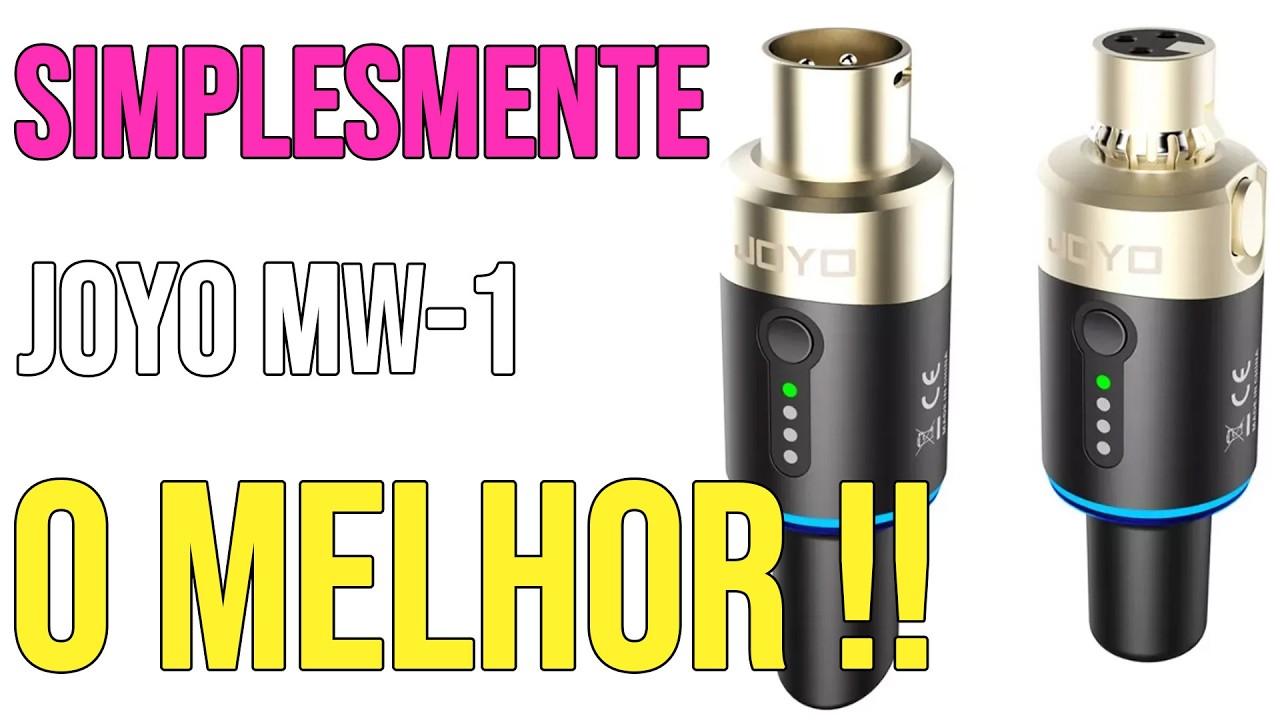 REVIEW - Joyo MW-1 Transmissor e Receptor Sem Fio 5G