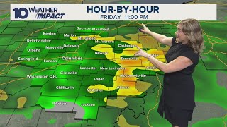 Columbus, Ohio forecast | Rainy day ahead