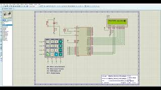 8051-Alphanumeric Keypad - LCD Scrolling