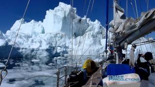 Greenland Ilulissat icefjord boat trip - Groenlandse Ilulissat ijsfjord doorvaart