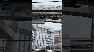 千葉都市モノレール 千葉駅 1000形 入線