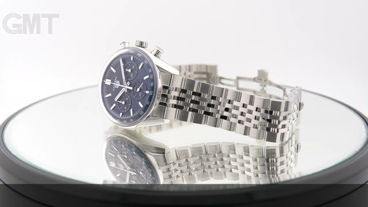 TAG HEUER カレラ クロノグラフ CBS2113.BA0053 - YouTube