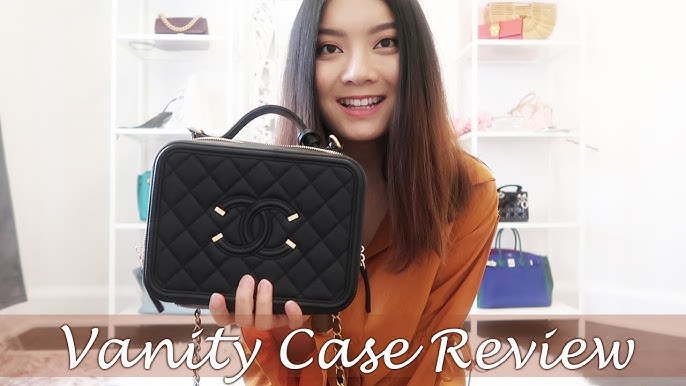 Chanel Vanity Case Review  Size, Price, What fits, Mod shots etc