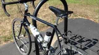 The tank bicycle! SURLY LHT long haul trucker touring bike brooks leather imperial saddle