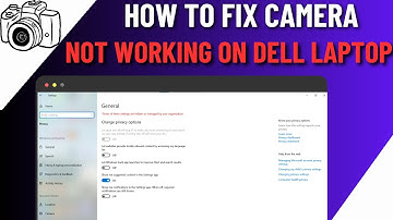 Hoe u het probleem met de camera op een Dell-laptop kunt oplossen