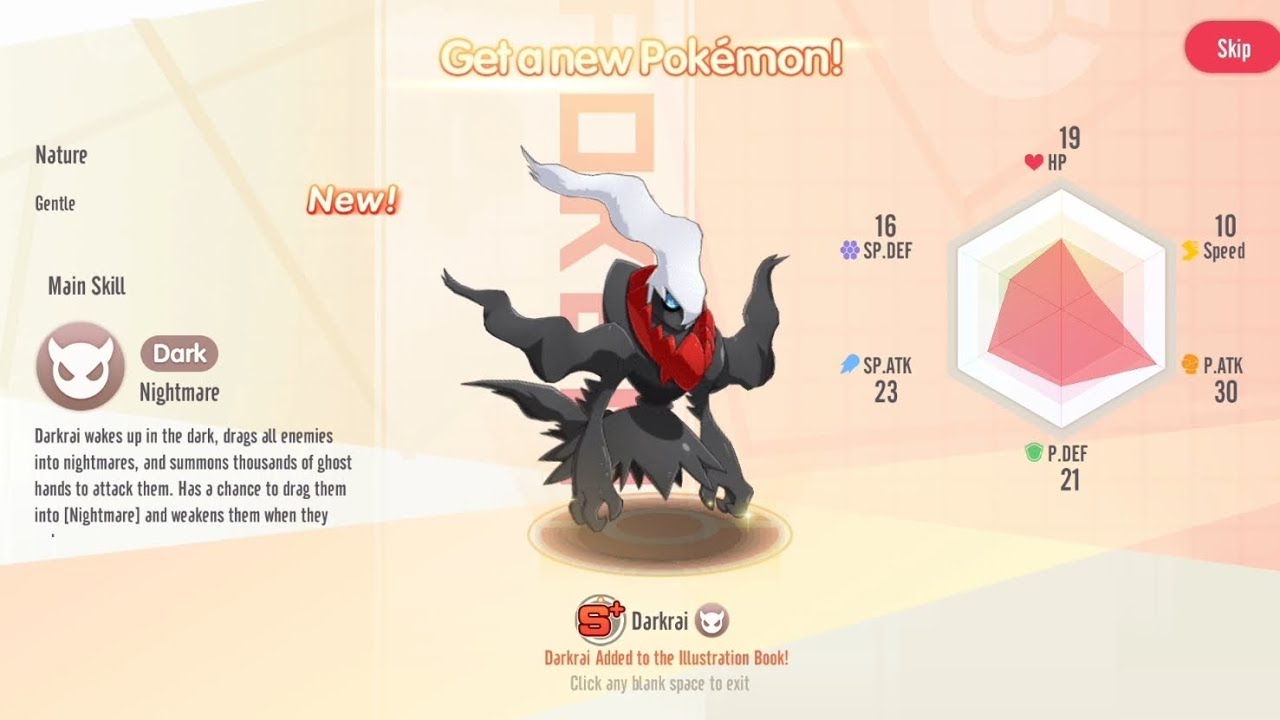 Summoning S+ Darkrai in Megamon Global